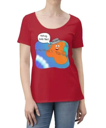 Science Scoop Neck T-shirt